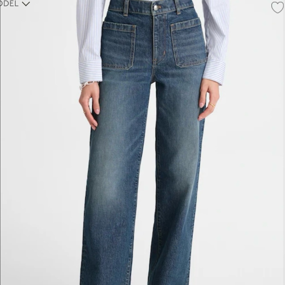 Madewell The Emmett Wide-Leg - Like new